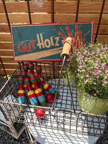 Altes kinder kegelspiel gut - kinder, …gut