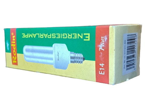 Rodin energiesparlampe e14 - e14, 7w
