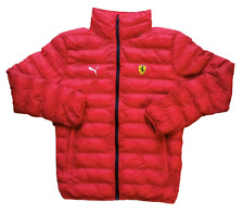 Puma FERRARI Eco PackLITE Jacke gepolstert rot Jacket Puffer Sz. S