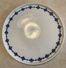 Dessertteller * Melitta Paris Blau Weiss * 50 er / 60 er Jahre * Kaffeeteller