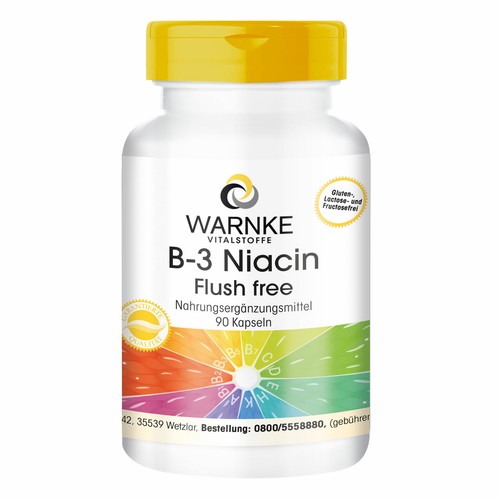 Vitamin niacin flush - flush, free