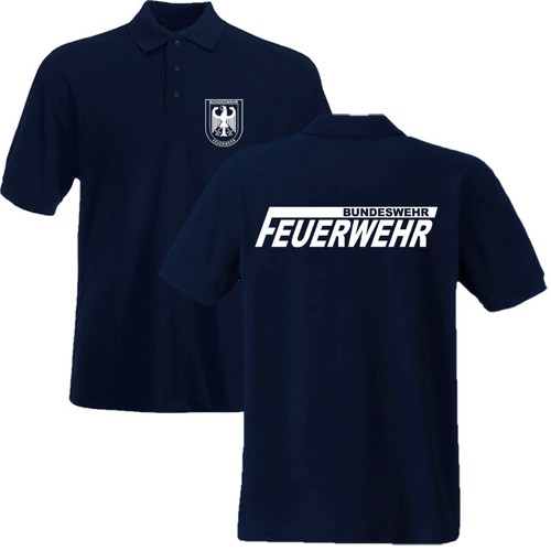 Bundeswehr feuerwehr polo - feuerwehr,