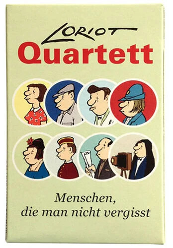Kartenspiel loriot quartett - loriot,