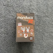 manduca Babytrage XT Cotton - Grey White - Vom Neugeborenen bis zum Kleinkind