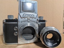 EXA Ihagee mit Trioplan Objektiv - Analoge DDR-Retro-Kamera