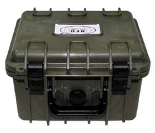 Box wasserdicht Transportbox Koffer 26,7x23,9x17,6 Kiste Schaumstoffeinsatz NEU