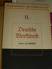 Meisterwerke der Schriftkunst, 11. Deutsche Werkschrift, D. Stempel Akt-Ges