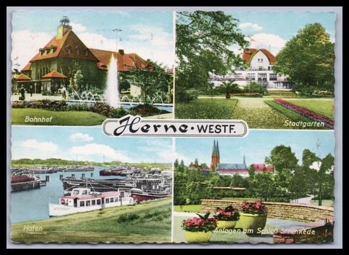 Ansichtskarte herne - herne, /