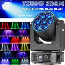7x50W RGBW LED Bee-Eye Moving