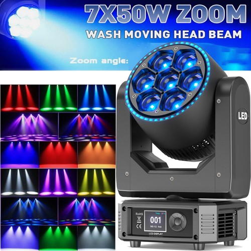 7x50w rgbw led - led, bee-eye