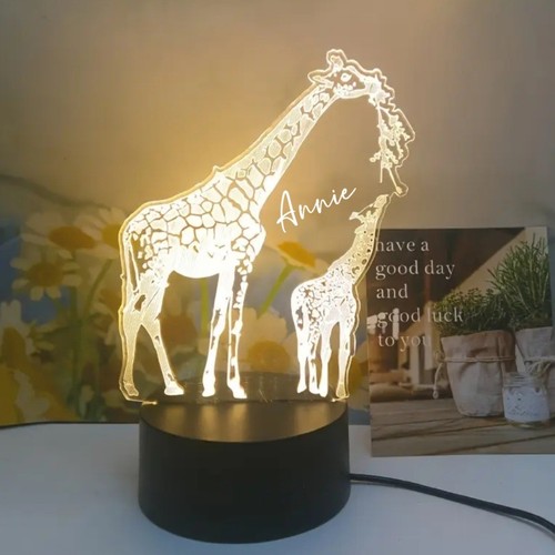 Personalisierte name giraffen - name,