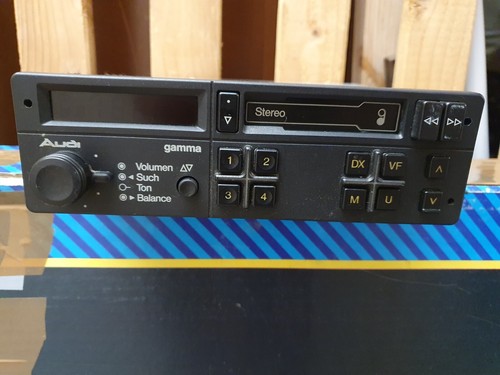 Vintage audi gamma cassette - vintage,