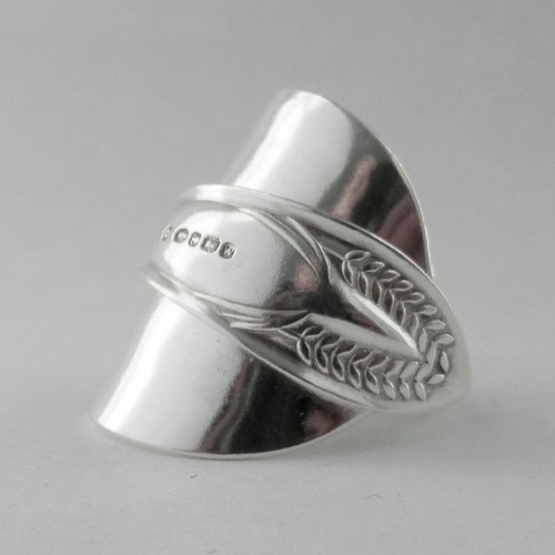 Sterling silber löffel ring - silber,