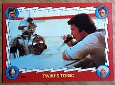 1979 Buck Rogers Karte 19 TWIKI'S TONIC. Gratis neuer Toplader.