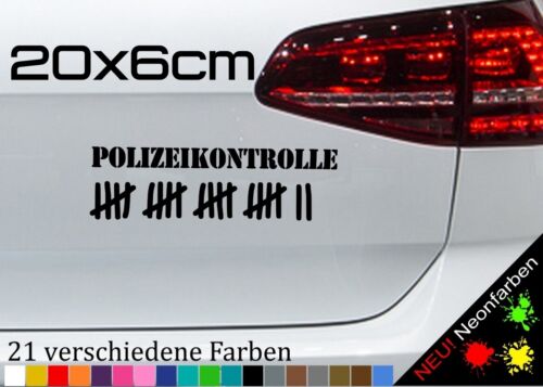 Polizei kontrolle sticker - kontrolle,