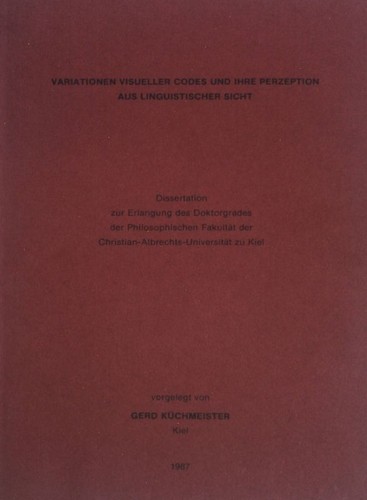 Variationen visueller codes - variationen,