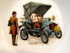 FIAT 1901 Zierteller,  Hertel