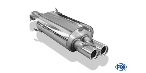 Fox endschalldämpfer 2x80 - fox,