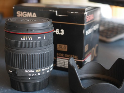 Nikon fit sigma 200mm - nikon, 18-200mm