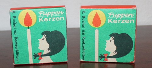 Puppenkerzen der ovp - 2x, in