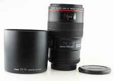 Canon Macro Lens EF 100mm red L IS USM Ultrasonic Objektiv Lens 93672 near mint