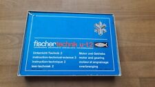 fischertechnik u-t2 vollständig in neuwertigem Zustand mit Anleitung 30607