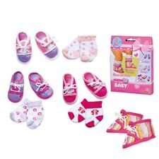 New Born Baby Socken und Schuhe Simba sortiert Puppenkleidung Anziehpuppe OVP 