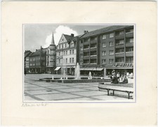 Gotha, Neumarkt, Orig. Silbergelatine- Foto um 1975