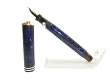 Schöner 1920 PARKER Lady Duofold Lapislazuli Füllfederhalter Flexy EF VZ-B