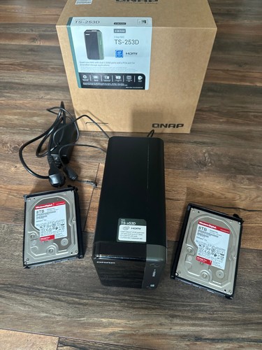 Qnap 253d mit 8tb - qnap, ts-253d