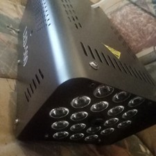 500W Nebelmaschine Rauch Fernbedienung 18LED RGB Bühnenlicht Party Show DJ Disco