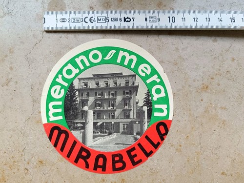 Original kofferaufkleber 50er - original,