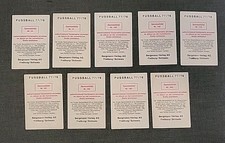 9 Sticker Bergmann Fußball 1977/78 77/78 Sammelbild Auswahl Bundesliga Album rar