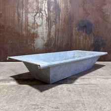 Alte Zinkwanne rechteckig