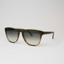 KBL Retro Acetat Sonnenbrille Wynwood Grün Bran Grau Eckig Panto 57/19