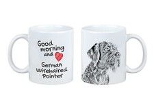 Deutsch Drahthaar Mug With Dog