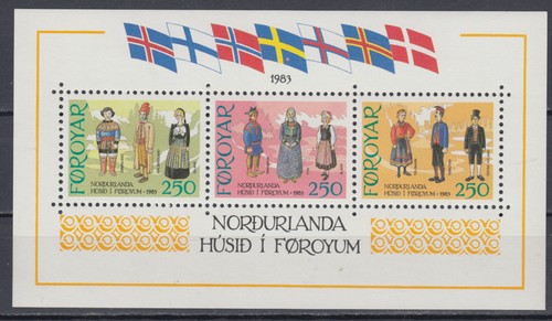 Färöer block postfrisch - färöer,