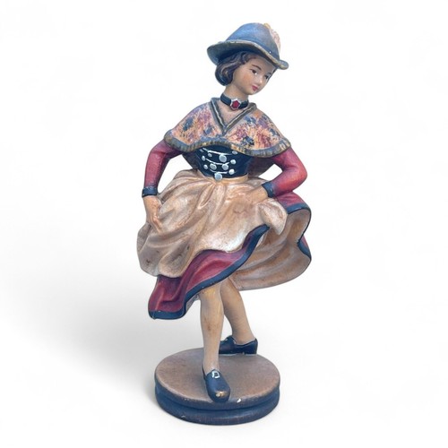 Handbemalte holzfigur josef - holzfigur,