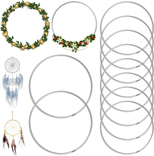 Metallringe basteln 20cm - metallringe,