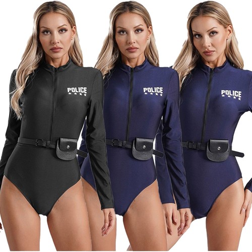 Damen polizei kostüm - de,