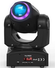 UKing 50W LED Moving Head,Disco Bühnenlicht mit 8 Muster 8 Farben Gobo