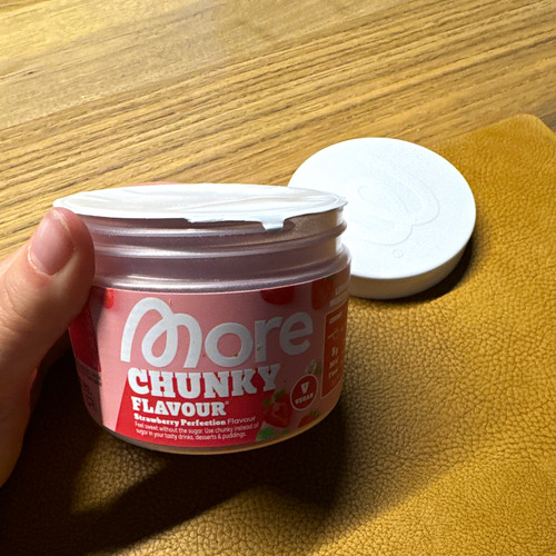 More chunky flavour - more,
