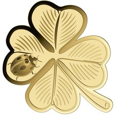  Cloverleaf 999 Fine Gold