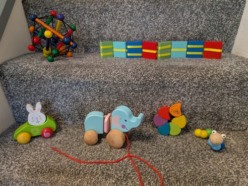Wooden sensory toy bundle - sensory, onc