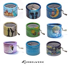 Spieluhr mit sichtbarer Walze