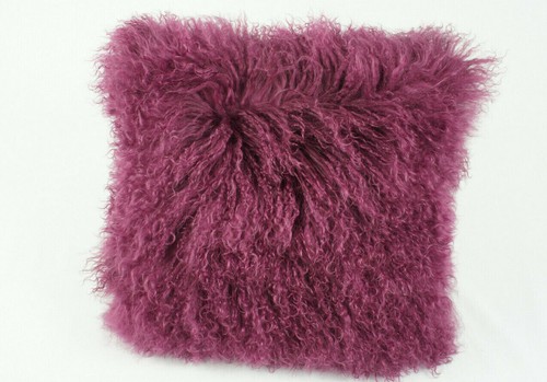 Tibetlammfell kissen 40x40cm - tibetlammfell,