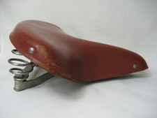 Alter Oldtimer Fahrradsattel