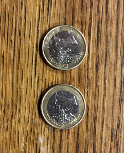 Euro kursmünze portugal - 2x, 2