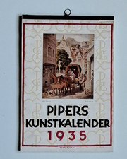Pipers KUNSTKALENDER Kalender 1935