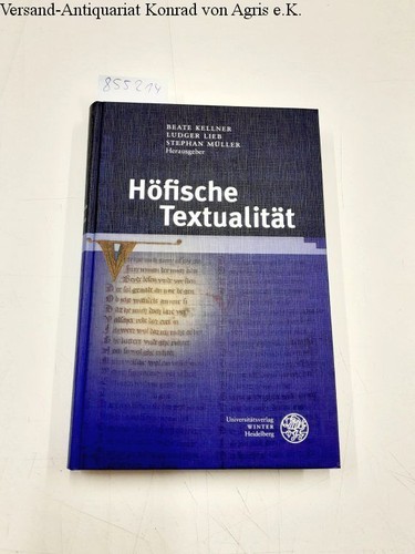 Höfische textualität - höfische,